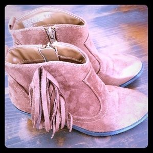Girls Size 3 booties